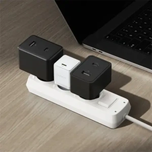 Ładowarka sieciowa Baseus Palm 1C 20W z kablem Baseus Mini White USB-C 60W 20V/3A 1m biała