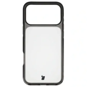 Etui Bizon Case Halo do Apple iPhone 17 Pro Max przydymione-czarne