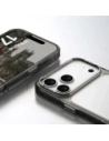 Etui Bizon Case Halo do Apple iPhone 17 Pro Max przydymione-czarne