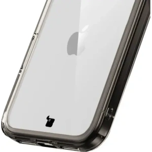 Etui Bizon Case Halo do Apple iPhone 17 Pro Max przydymione-czarne