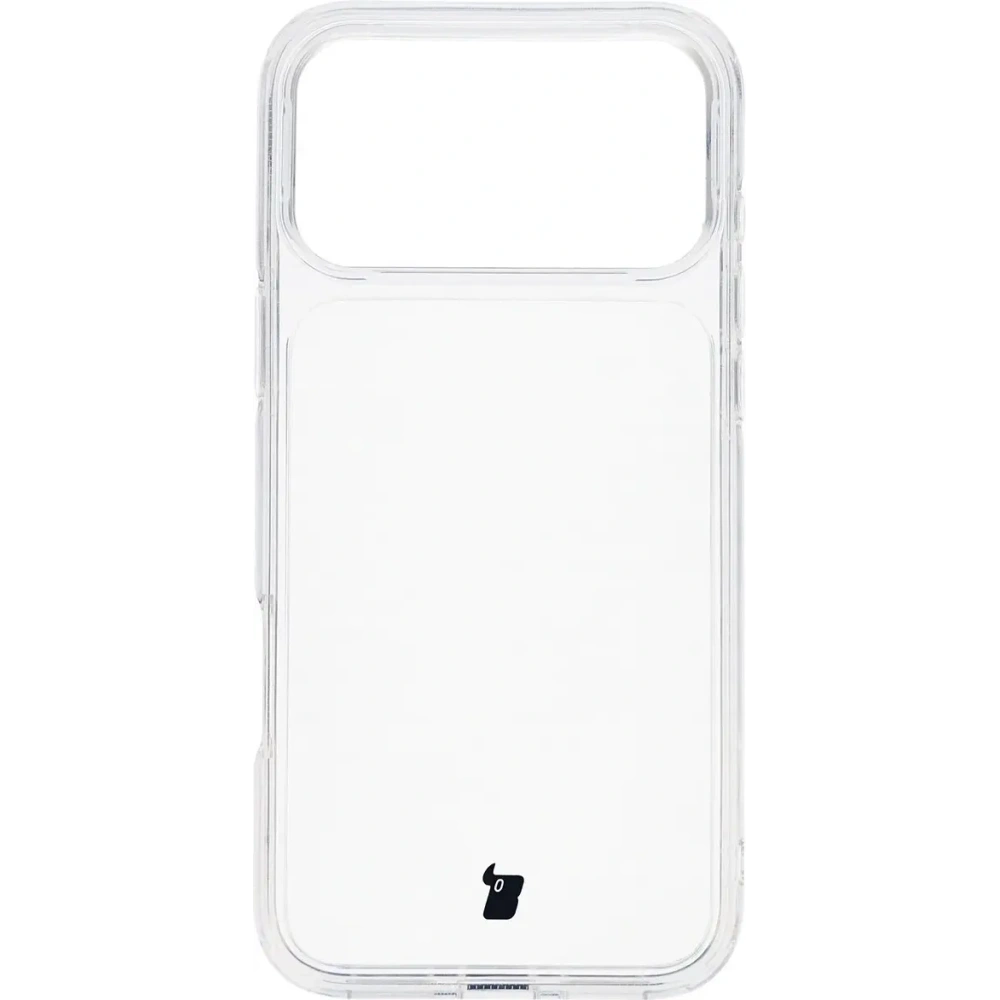 Etui Bizon Case Halo do Apple iPhone 17 Pro Max przezroczyste