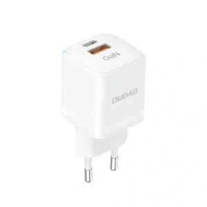 Ładowarka sieciowa Dudao A13 Pro GaN 33W PPS USB C, USB-A biała