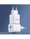Ładowarka sieciowa Dudao A13 Pro GaN 33W PPS USB C, USB-A biała