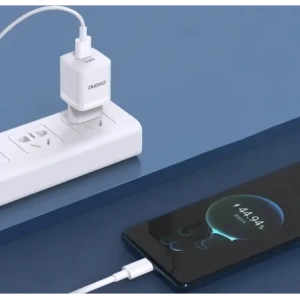 Ładowarka sieciowa Dudao A13 Pro GaN 33W PPS USB C, USB-A biała
