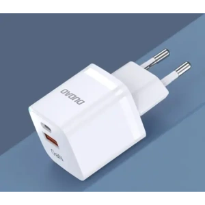 Ładowarka sieciowa Dudao A13 Pro GaN 33W PPS USB C, USB-A biała
