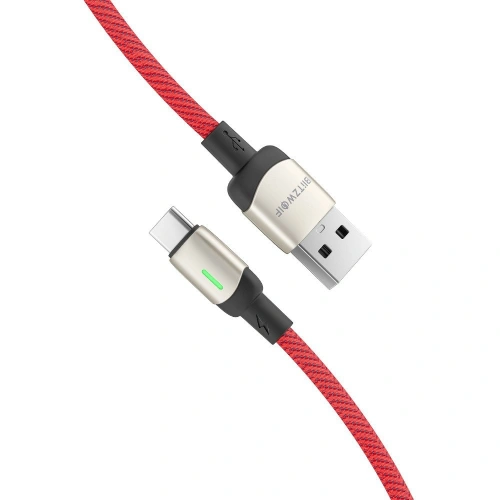 Kabel USB-C BlitzWolf BW-TC21 3A 1m (czerwony)