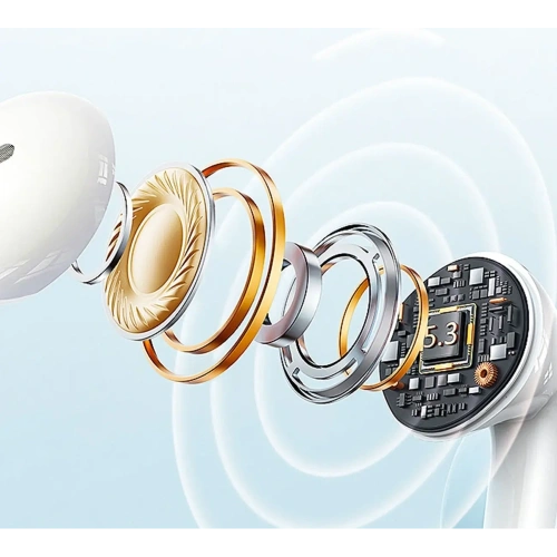 Bezprzewodowe słuchawki douszne Dudao U14+ TWS Bluetooth 5.3 białe