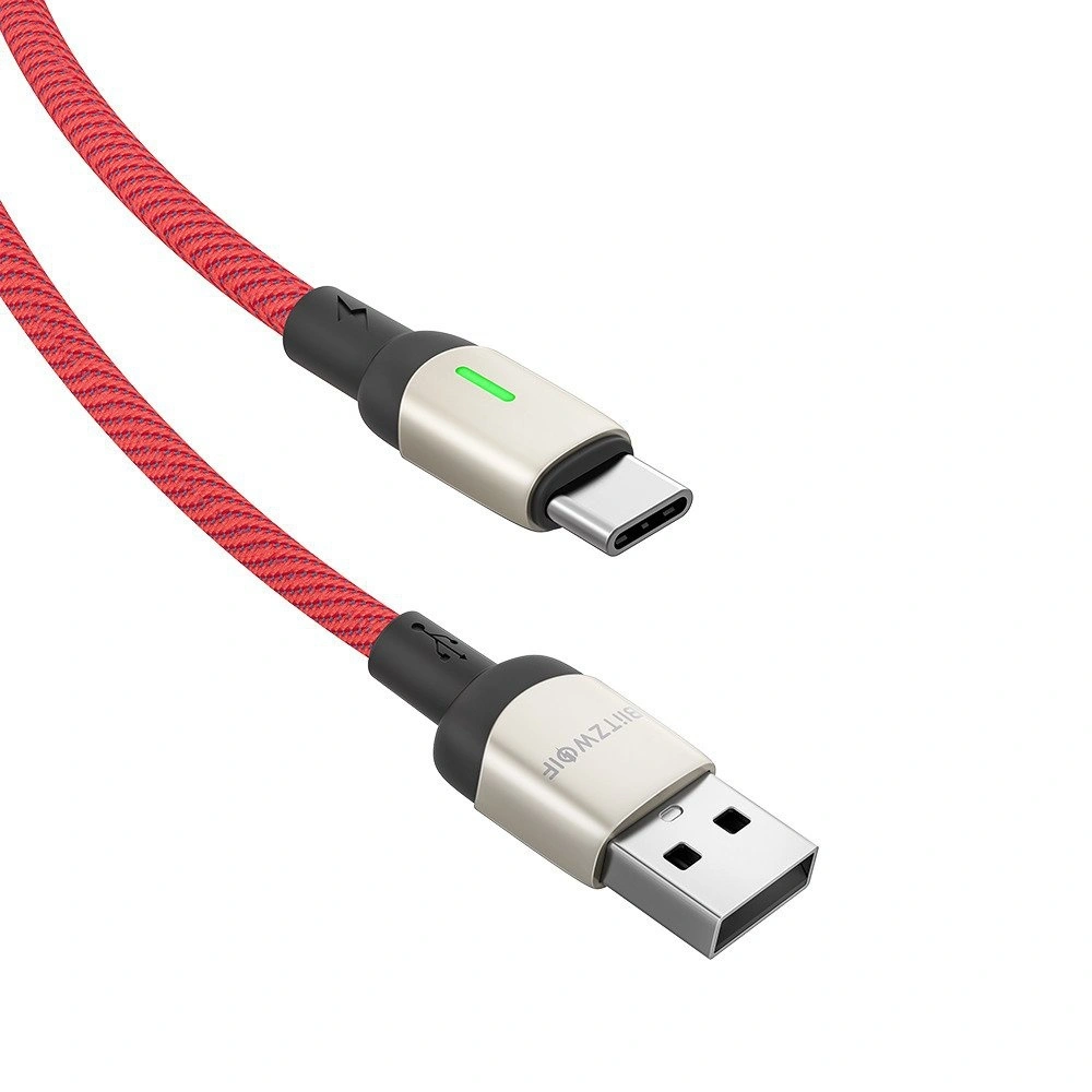 Wholesale BlitzWolf BW-TC21 USB-C Cable 3A 1m (red) - BLZ269RED - {ean13} - Hurt