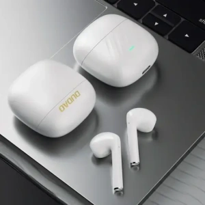 Bezprzewodowe słuchawki douszne Dudao U14+ TWS Bluetooth 5.3 białe