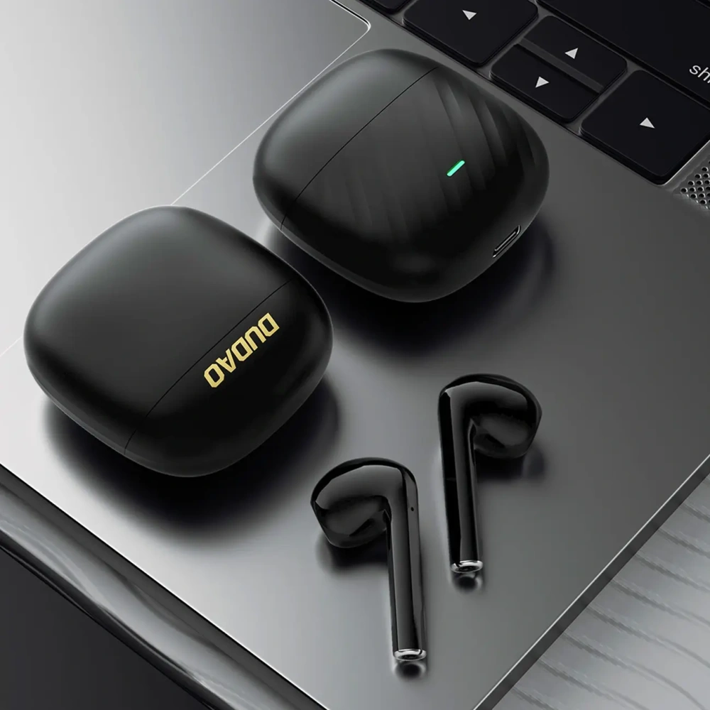 Bezprzewodowe słuchawki douszne Dudao U14+ TWS Bluetooth 5.3 czarne