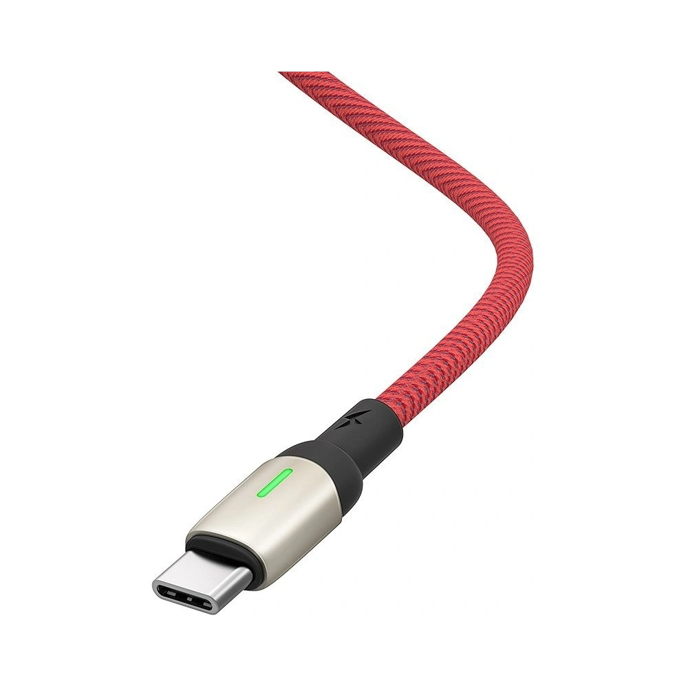 Hurtownia GSM - Kabel USB-C BlitzWolf BW-TC21 3A 2m (červený) - BLZ270RED - {ean13} - Hurt