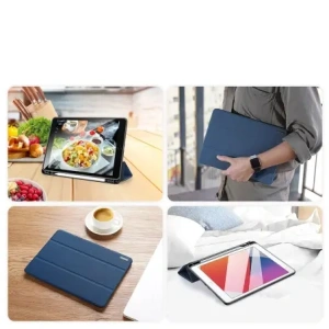 Etui Dux Ducis Domo z klapką i smart sleep do Apple iPad 10.2" 2019/2020/2021 niebieskie