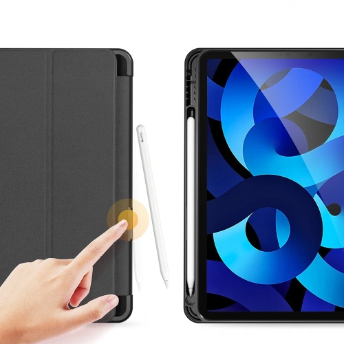 Etui Dux Ducis Domo z klapką i smart sleep do Apple iPad Air 11" 2024/2025 / iPad Air 10.9" 2022/2020 czarne
