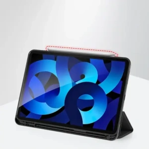 Etui Dux Ducis Domo z klapką i smart sleep do Apple iPad Air 11" 2024/2025 / iPad Air 10.9" 2022/2020 czarne