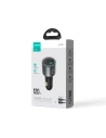 Ładowarka samochodowa Joyroom JR-CCN07 120W 2xUSB-C, USB-A + kabel USB-C 100W ciemnoszara