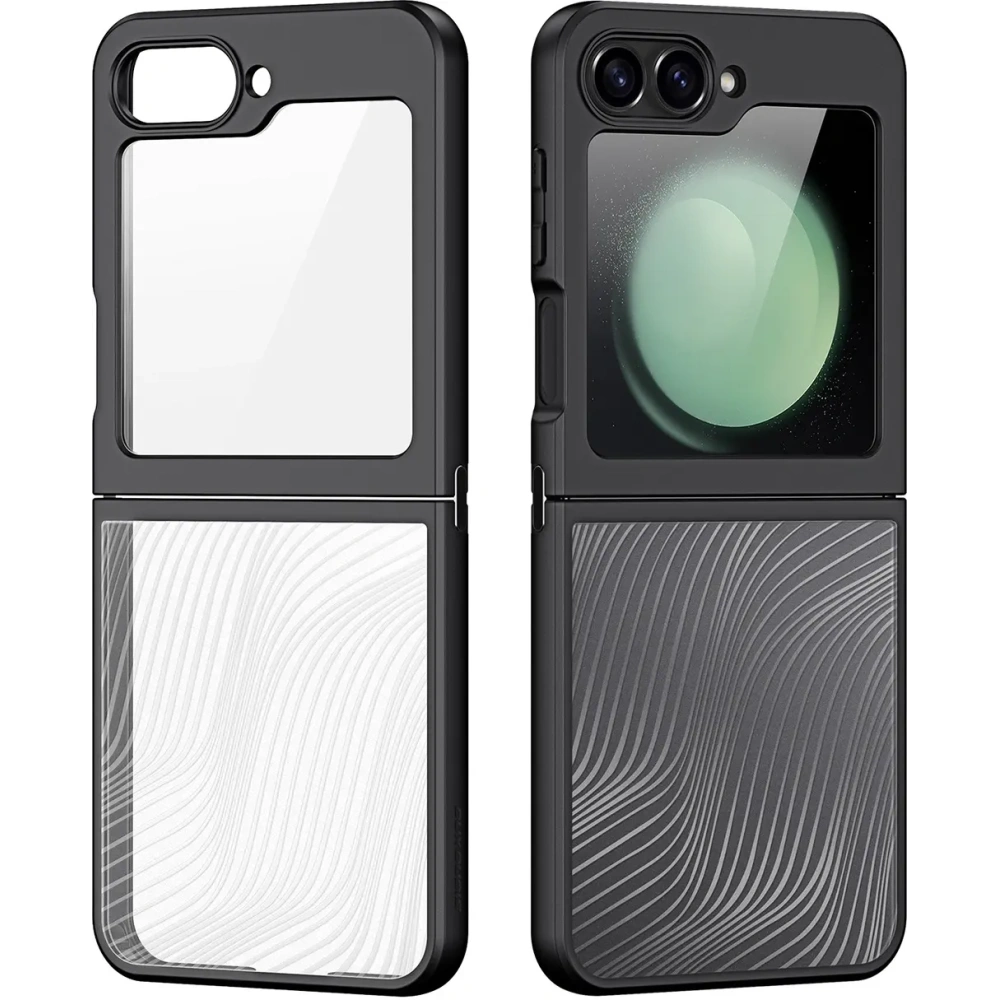 Etui Dux Ducis Aimo do Samsung Galaxy Z Flip 6 czarne