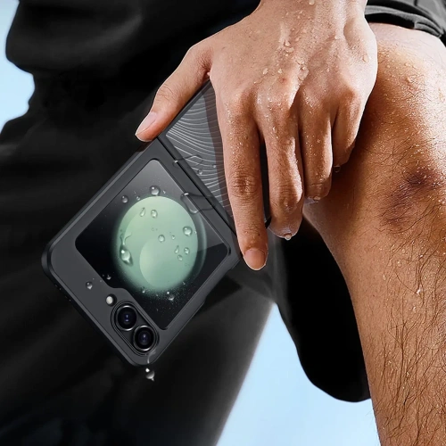 Etui Dux Ducis Aimo do Samsung Galaxy Z Flip 6 czarne