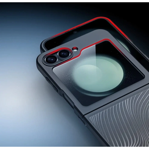 Etui Dux Ducis Aimo do Samsung Galaxy Z Flip 6 czarne