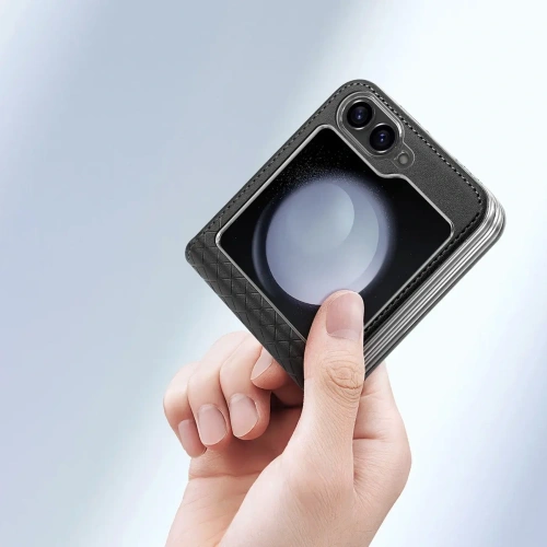 Etui Dux Ducis Bril do Samsung Galaxy Z Flip 6 czarne