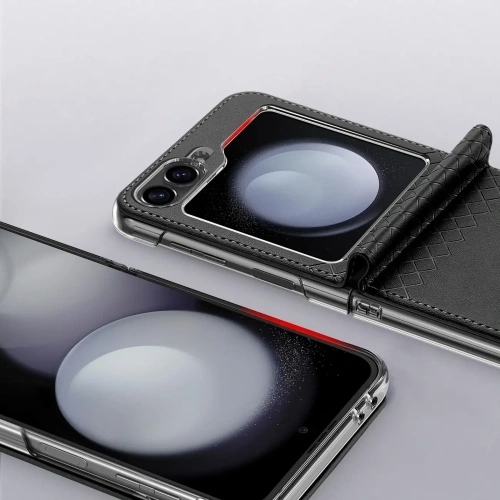 Etui Dux Ducis Bril do Samsung Galaxy Z Flip 6 czarne
