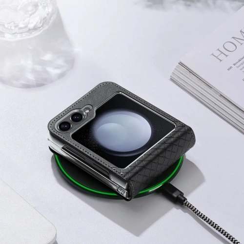 Etui Dux Ducis Bril do Samsung Galaxy Z Flip 6 czarne
