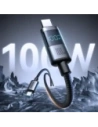 Kabel Joyroom S-A16 Pro Prism Series USB-C / USB-C 100W z wyświetlaczem 1.2m czarny