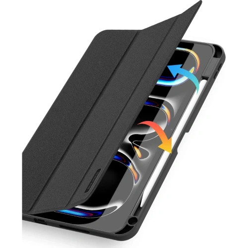 Etui Dux Ducis Domo z klapką i smart sleep do Apple iPad Pro 11" 2024 czarne