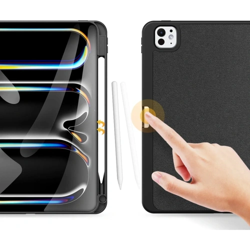 Etui Dux Ducis Domo z klapką i smart sleep do Apple iPad Pro 11" 2024 czarne