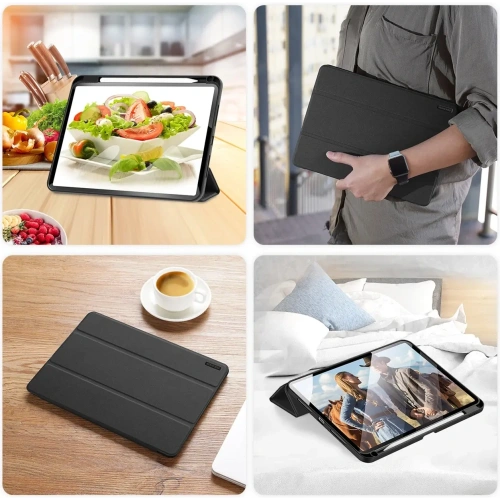 Etui Dux Ducis Domo z klapką i smart sleep do Apple iPad Pro 11" 2024 czarne