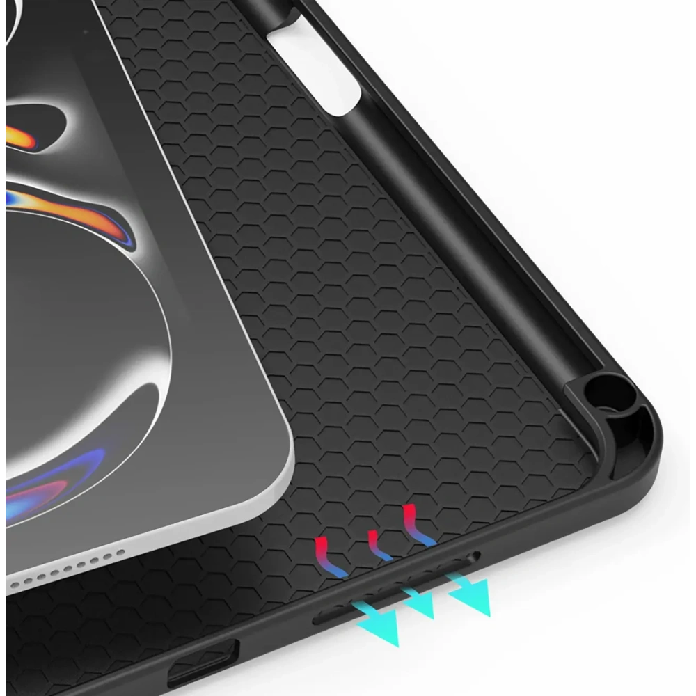 Etui Dux Ducis Domo z klapką i smart sleep do Apple iPad Pro 11" 2024 czarne