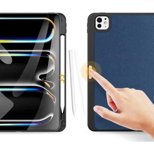 Etui Dux Ducis Domo z klapką i smart sleep do Xiaomi Pad 6 / 6 Pro niebieskie