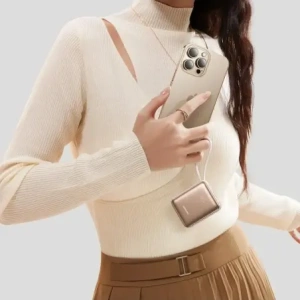 Powerbank Joyroom JR-PBF27 22.5W 10000mAh z wbudowanymi kablami USB-C, Lightning złoty