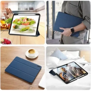 Etui Dux Ducis Domo z klapką i smart sleep do Xiaomi Pad 6 / 6 Pro niebieskie