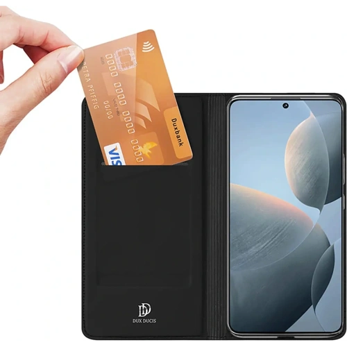 Etui z klapką Dux Ducis Skin Pro do Xiaomi Poco X6 Pro 5G / Redmi K70E czarne