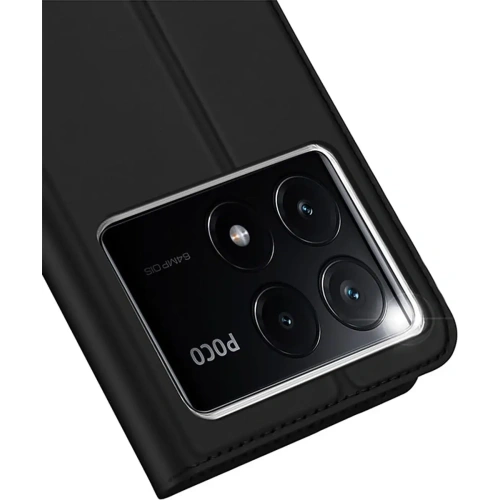 Etui z klapką Dux Ducis Skin Pro do Xiaomi Poco X6 Pro 5G / Redmi K70E czarne