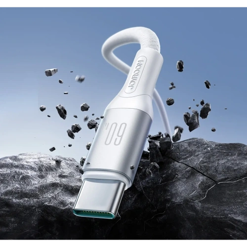 Kabel Joyroom S-A28 Flash Series USB-C / USB-C 60W 1m biały