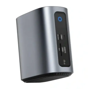Stacja dokująca 17w1 Blitzwolf BW-TH15 2xHDMI+DisplayPort+4xUSB-C+3xUSB-A 3.0+USB-A 3.1+USB-C 3.2+USB-C PD+RJ45+micro SD+SD+3.5mm