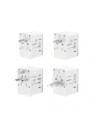 Adapter podróżny Dudao A35 Pro 35W EU / UK / AUS / US / JP 3x USB-C 2x USB-A biały