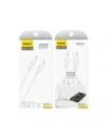 Kabel Dudao L4C USB-C / USB-C 30W 1.2m biały