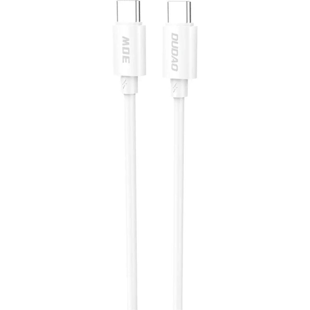 Kabel Dudao L4C USB-C / USB-C 30W 2m biały