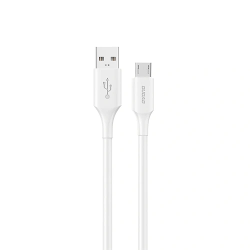 Kabel Dudao L2SM USB-A / micro USB 6A 1.2m biały