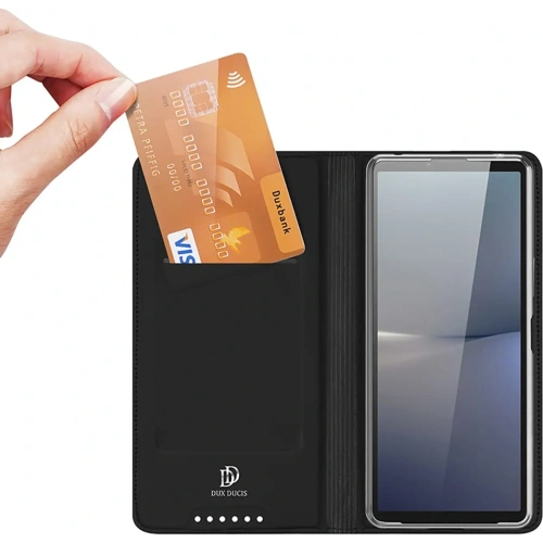 Etui z klapką Dux Ducis Skin Pro do Sony Xperia 10 VI czarne