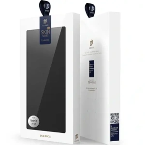 Husa cu clapetă Dux Ducis Skin Pro pentru Sony Xperia 10 VI neagră