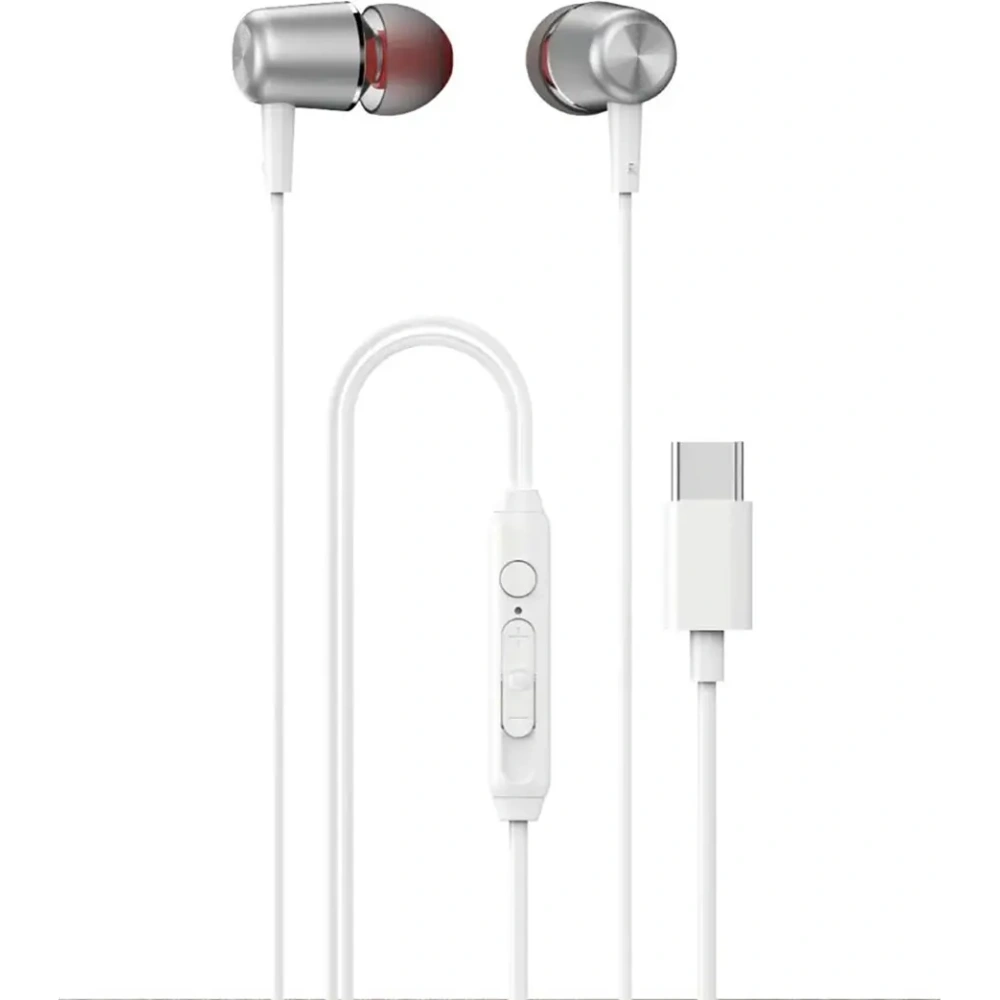 Słuchawki douszne Dudao X1PROT USB-C 1.2m białe