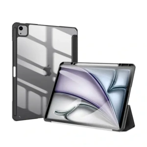 Etui Dux Ducis Toby z klapką i podstawką do Apple iPad Air 13" 2024 / 13" 2025 / iPad Pro 12.9 2020/2021/2022 czarne