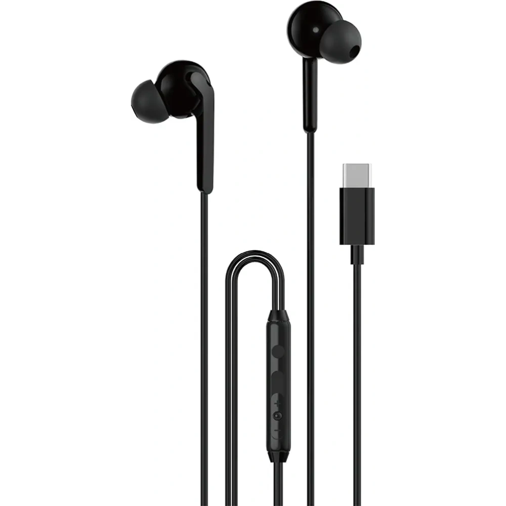 Słuchawki dokanałowe Dudao X3C+ USB-C 1.2m czarne