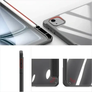 Etui Dux Ducis Toby z klapką i podstawką do Apple iPad Air 13" 2024 / 13" 2025 / iPad Pro 12.9 2020/2021/2022 czarne