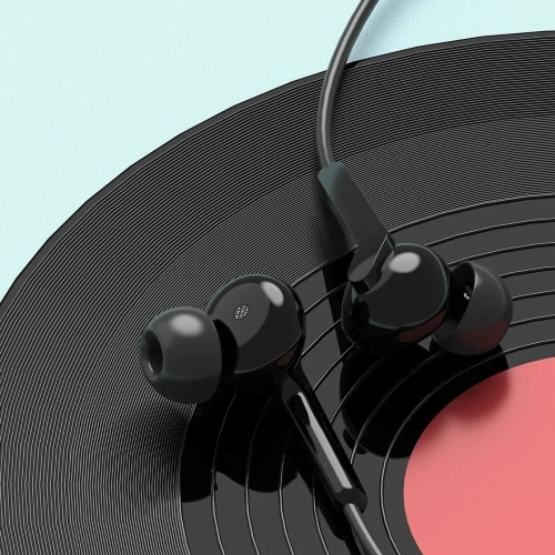 Słuchawki dokanałowe Dudao X3C+ USB-C 1.2m czarne