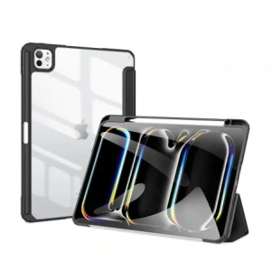 Etui Dux Ducis Toby cu clapetă și suport pentru Apple iPad Pro 11" 2024 negru