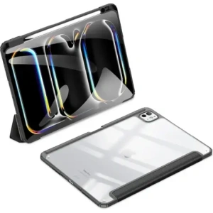Etui Dux Ducis Toby cu clapetă și suport pentru Apple iPad Pro 11" 2024 negru